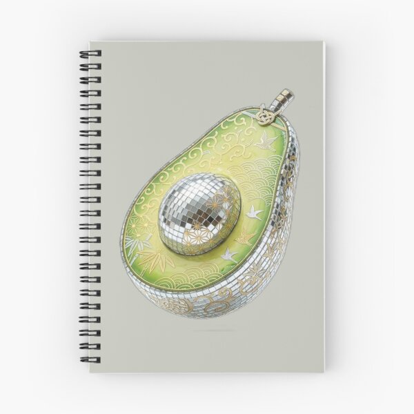 Item preview, Japanese Traditional Pattern Disco Avocado Art designed and sold by SakuraMarket26.