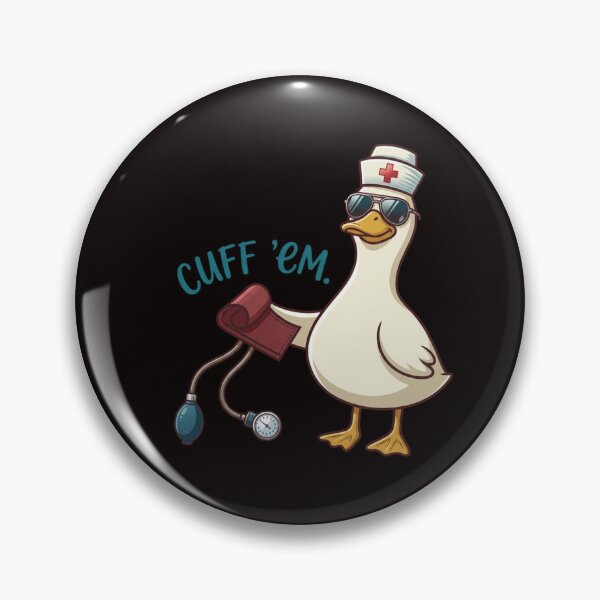 Item preview, Duck Nurse Cuff Em designed and sold by colorsartss.