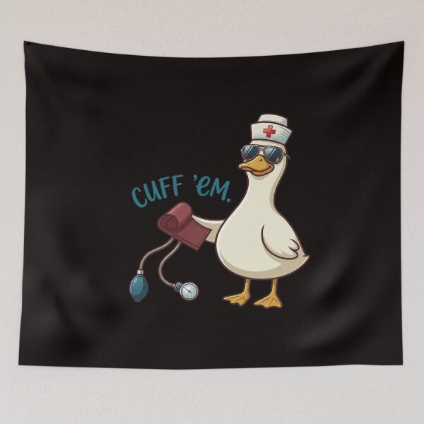 Item preview, Duck Nurse Cuff Em designed and sold by colorsartss.