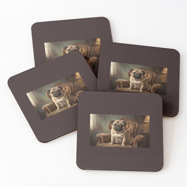 Item preview, Vintage Pug designed and sold by ArtfulSoules.