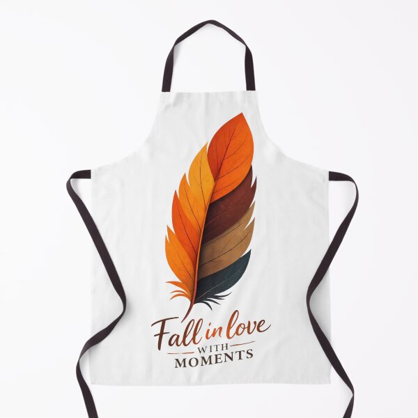 Item preview, Fall in Love With Moments Autumn Feather Inspirational Design designed and sold by Inner Flame Studio.