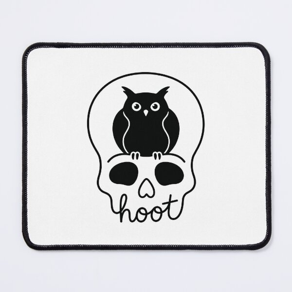 Item preview, Hoot Owl Skull - Cute Spooky Owl designed and sold by gunaone-design.