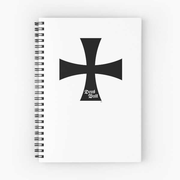 Item preview, Deus Vult __ Black 'n White Cross designed and sold by DiLerca.