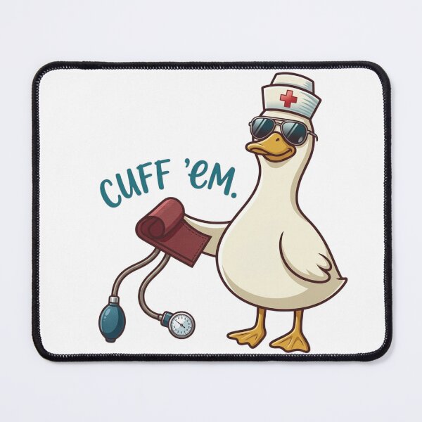 Item preview, Duck Nurse Cuff Em designed and sold by colorsartss.