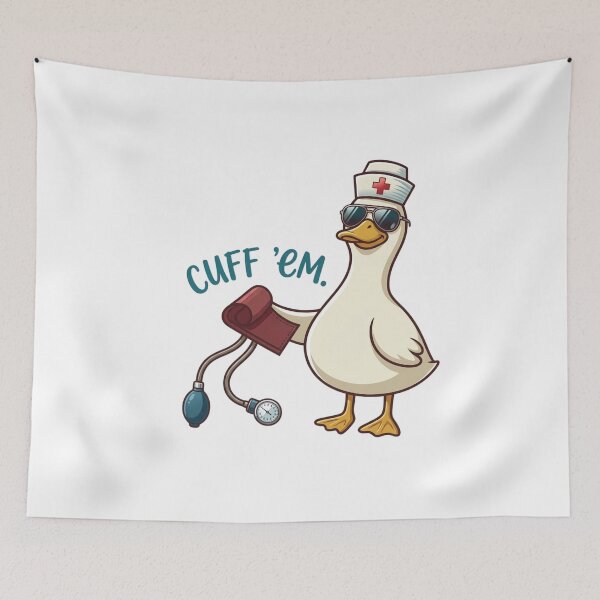 Item preview, Duck Nurse Cuff Em designed and sold by colorsartss.