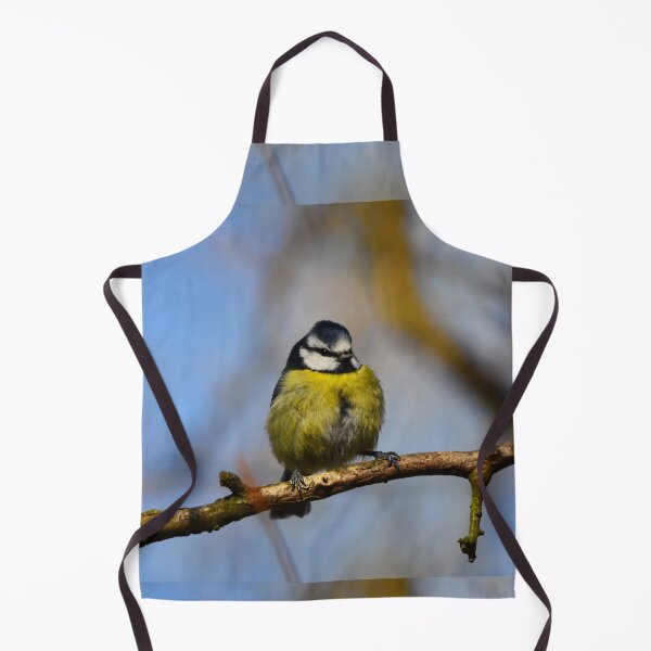 Item preview, Blue Tit Perched on a Bare Winter Branch designed and sold by Shanguai.