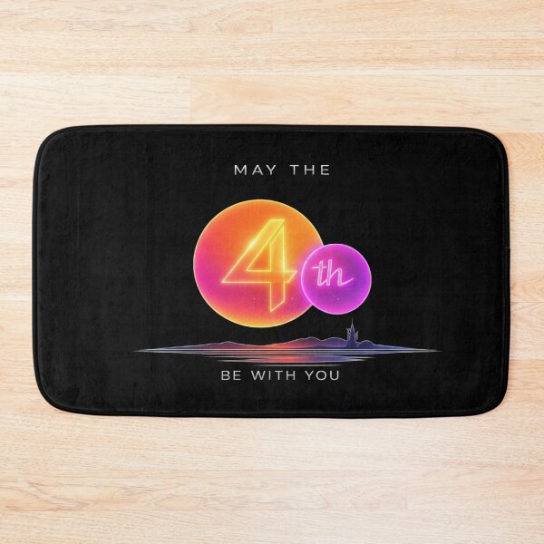 Item preview, May the 4th Be With You Binary Sunset Neon designed and sold by Horizon Prime.