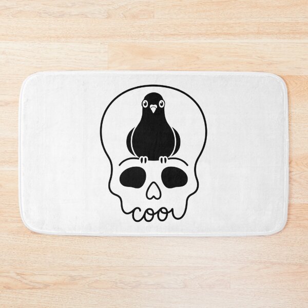Item preview, Coo Pigeon Skull - Cute Spooky Pigeon Coo Coo designed and sold by gunaone-design.