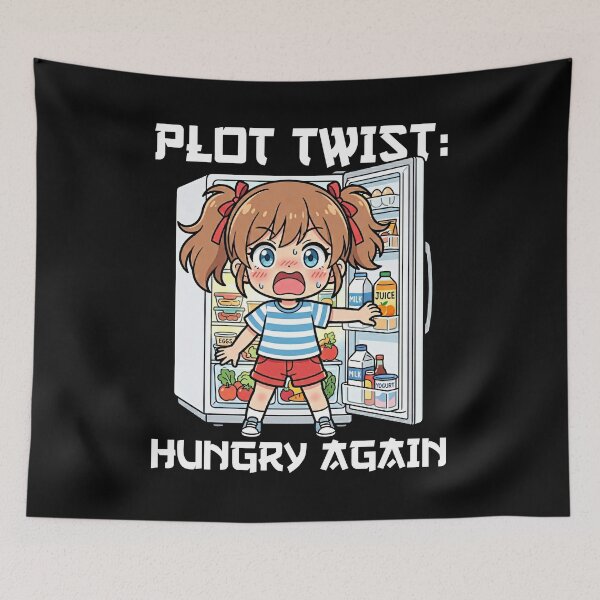Item preview, ANIME - PLOT TWIST HUNGRY AGAIN designed and sold by KEF Custom.