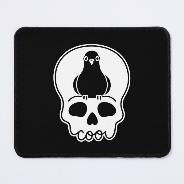 Item preview, Coo Pigeon Skull Spooky Cute Pigeon Lover designed and sold by gunaone-design.