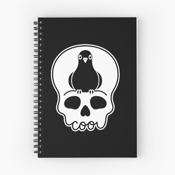 Item preview, Coo Pigeon Skull Spooky Cute Pigeon Lover designed and sold by gunaone-design.