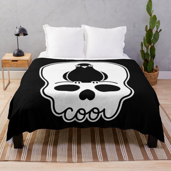 Item preview, Coo Pigeon Skull Spooky Cute Pigeon Lover designed and sold by gunaone-design.