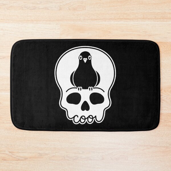 Item preview, Coo Pigeon Skull Spooky Cute Pigeon Lover designed and sold by gunaone-design.