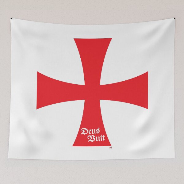 Item preview, Deus Vult __ Red Cross designed and sold by DiLerca.