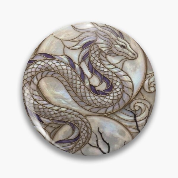 Item preview, Celestial Stained Glass of the Night Dragon designed and sold by BriSher.