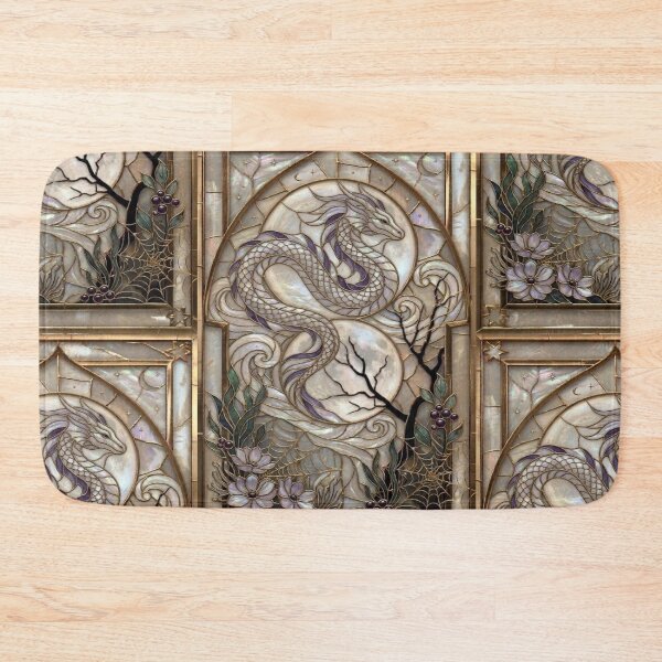 Item preview, Celestial Stained Glass of the Night Dragon designed and sold by BriSher.
