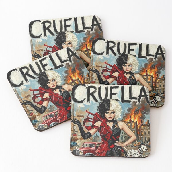 Item preview, Estella’s Revenge: Cruella Fine Art Tribute designed and sold by Art's Diner.