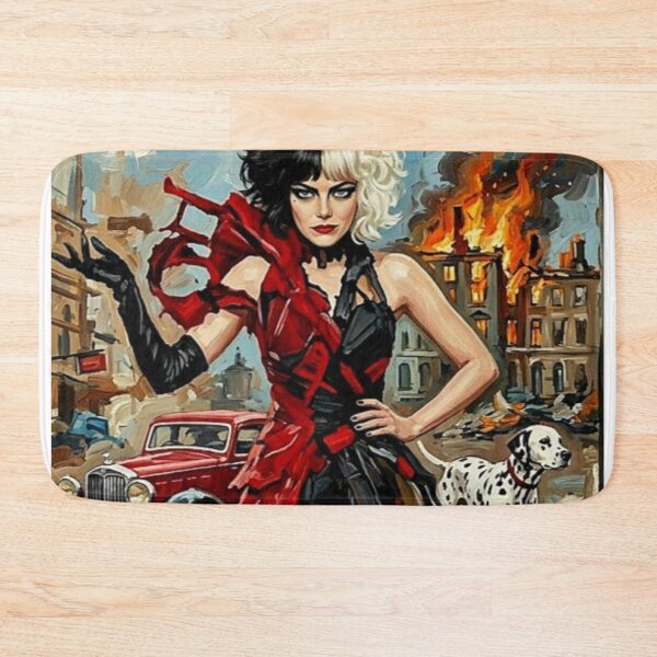 Item preview, Estella’s Revenge: Cruella Fine Art Tribute designed and sold by Art's Diner.