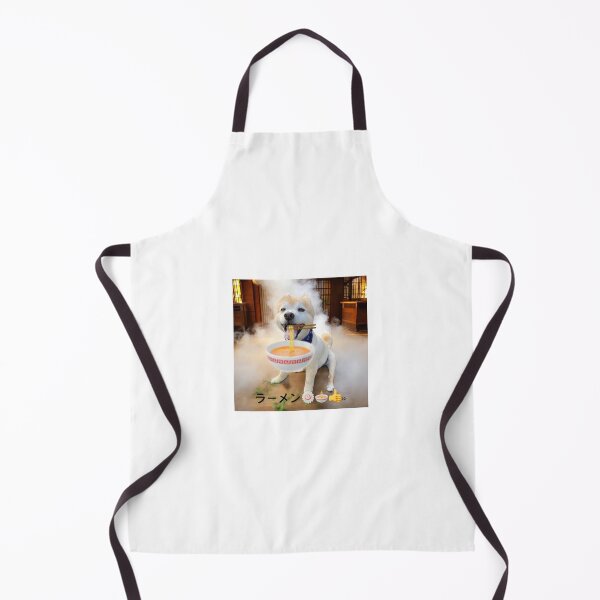 Item preview, Dog eating Japanese Ramen, Cute Kawaii T-shirts, Ramen T-shirts, Dog t-shits designed and sold by Cocohappysmiles.