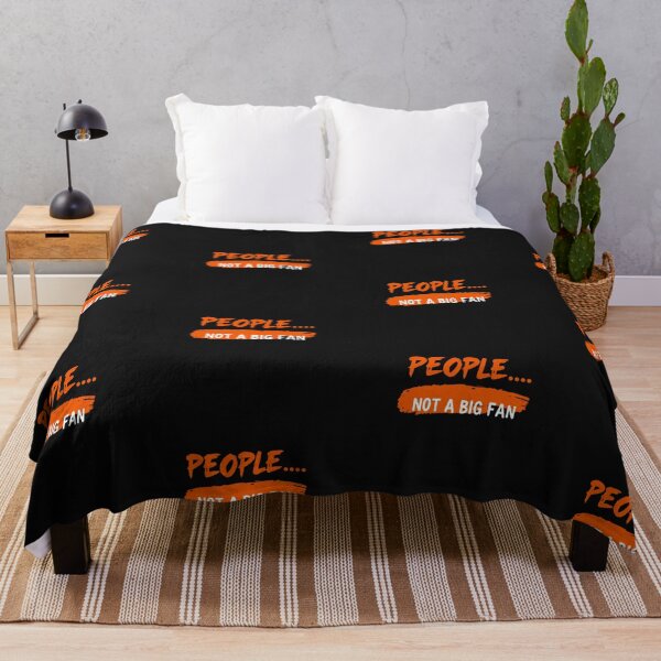Item preview, People Not A Big Fan Sarcastic Introvert Tee designed and sold by artlife4.
