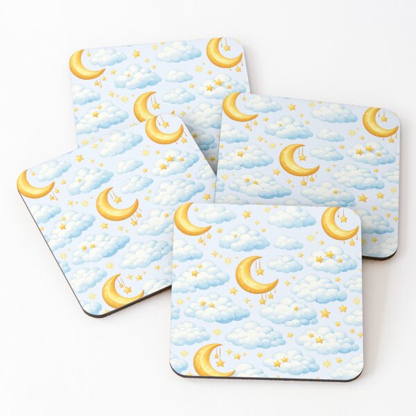 Item preview, moon n clouds designed and sold by sabahdesign.