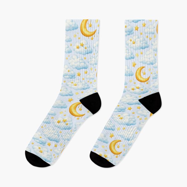 Item preview, moon n clouds designed and sold by sabahdesign.