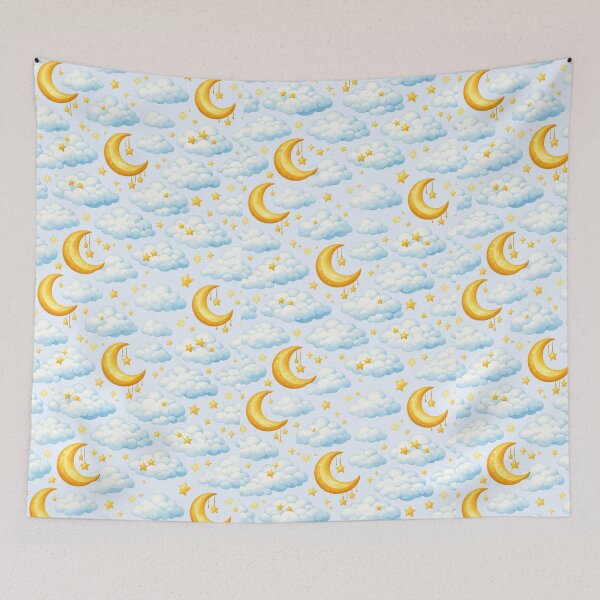 Item preview, moon n clouds designed and sold by sabahdesign.