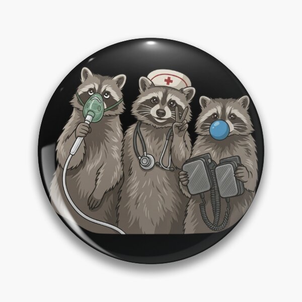 Item preview, Raccoon Medical Team designed and sold by colorsartss.