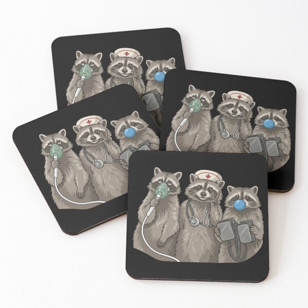 Item preview, Raccoon Medical Team designed and sold by colorsartss.