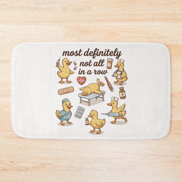 Item preview, Chaotic Medical Ducks Not in a Row designed and sold by colorsartss.