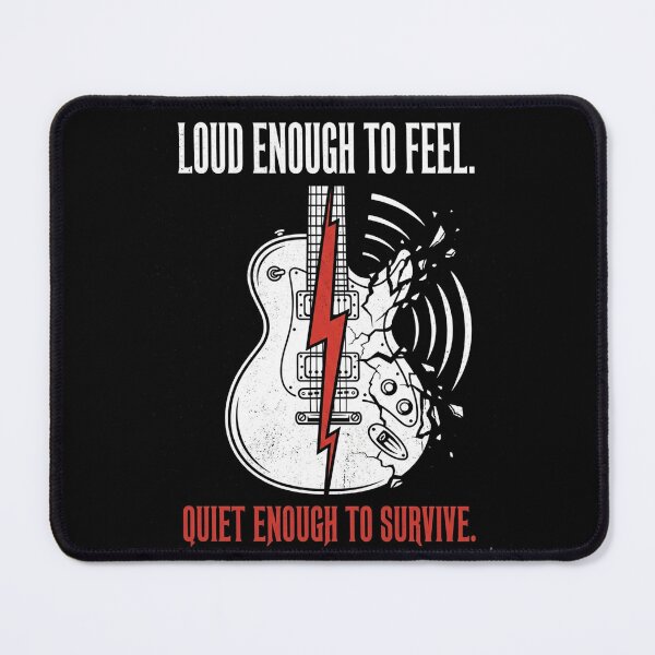 Item preview, Quiet Enough to Survive Vintage Rock Tee designed and sold by SonglyMusic.