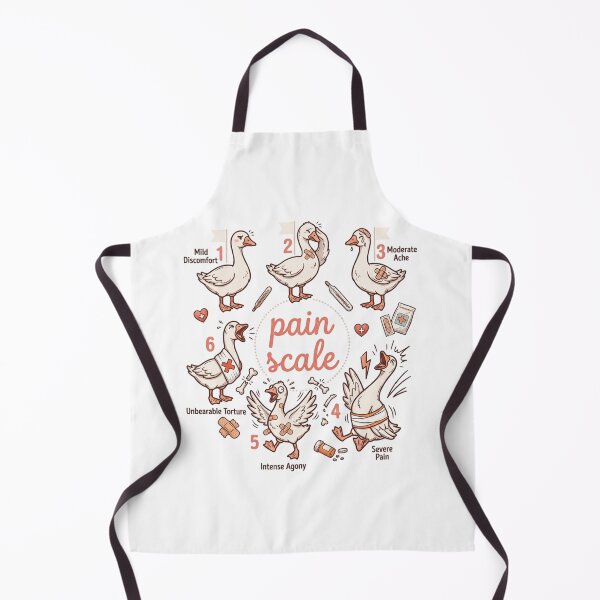 Item preview, Goose Pain Scale Funny Medical Chart designed and sold by colorsartss.