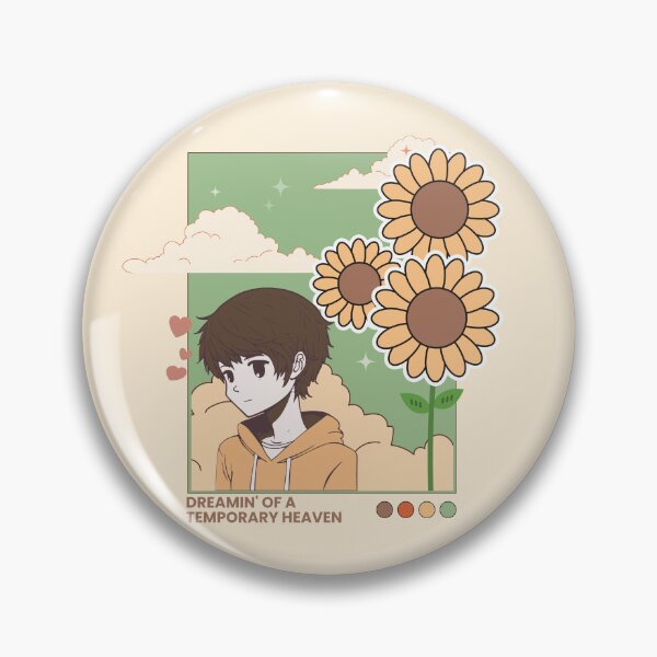 Item preview, Dreamin' Of A Temporary Heaven | Sunflowers Anime Kawaii Design designed and sold by smeraldosecrets.