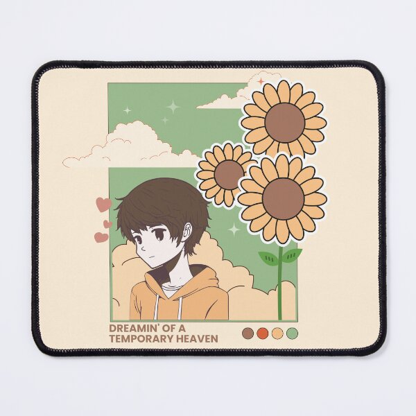 Item preview, Dreamin' Of A Temporary Heaven | Sunflowers Anime Kawaii Design designed and sold by smeraldosecrets.