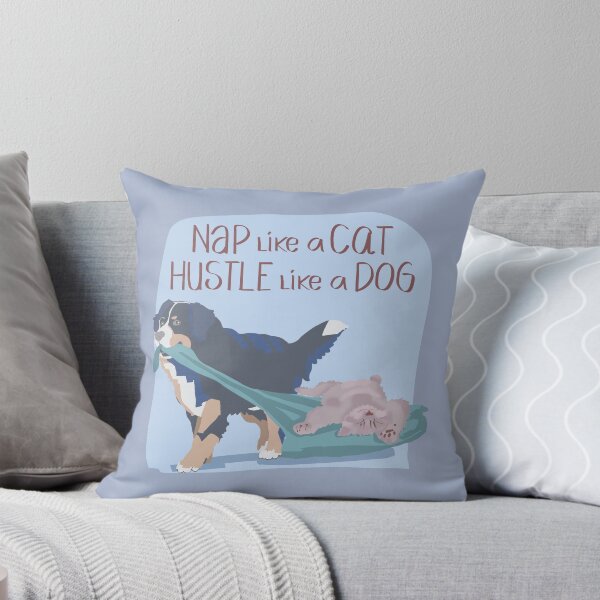 Item preview, Nap like a cat, Hustle like a dog designed and sold by khadijlloyd.