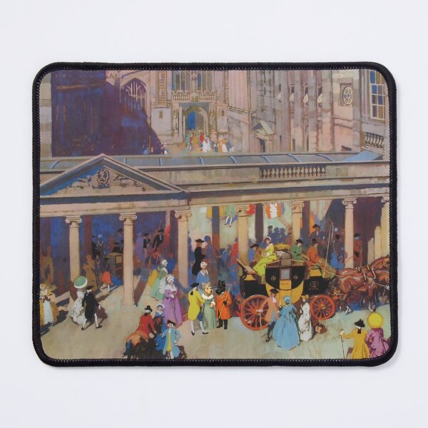 Item preview, Find Claire in Bath – Vintage Travel Poster designed and sold by CJChronicles.