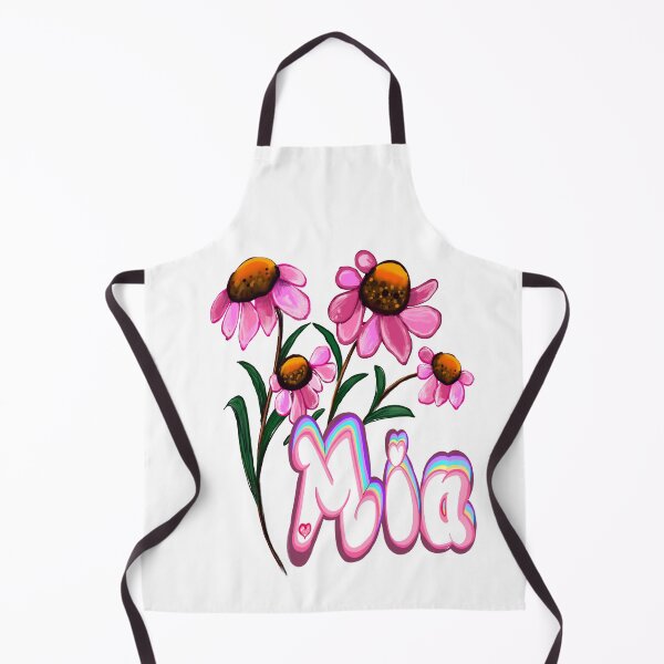 Item preview, Mia with flowers The top 10 best Personalized Custom Name gift ideas for girls and women named Mia designed and sold by Artonmytee.