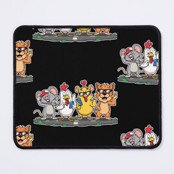 Item preview, Funny Cartoon Trio Tech Friends Squad designed and sold by bhadxogshopping.