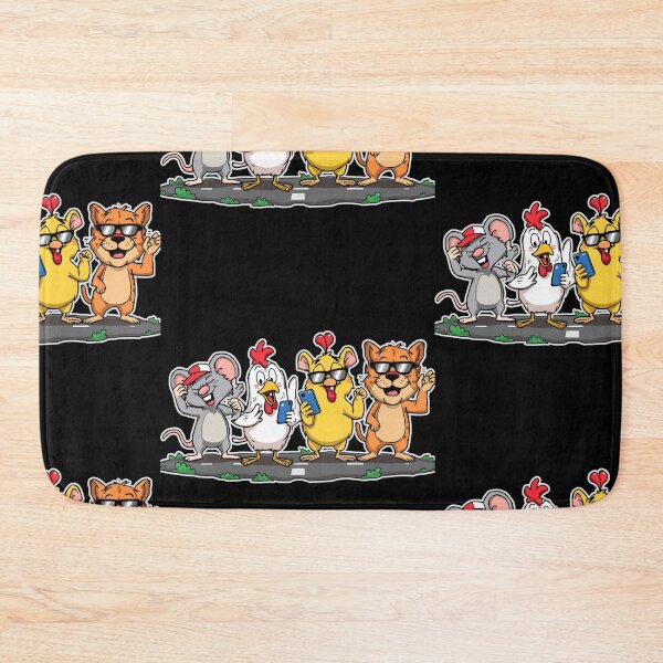 Item preview, Funny Cartoon Trio Tech Friends Squad designed and sold by bhadxogshopping.