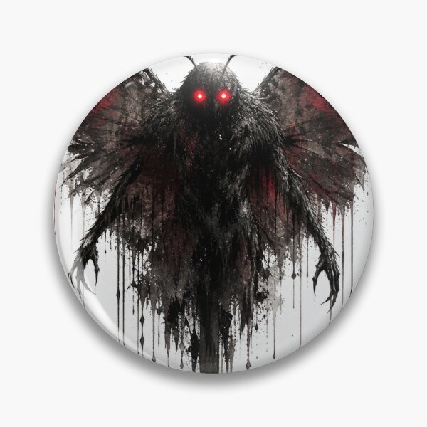 Item preview, Mothman: The Omen of Shadows designed and sold by Botanica Obscura.