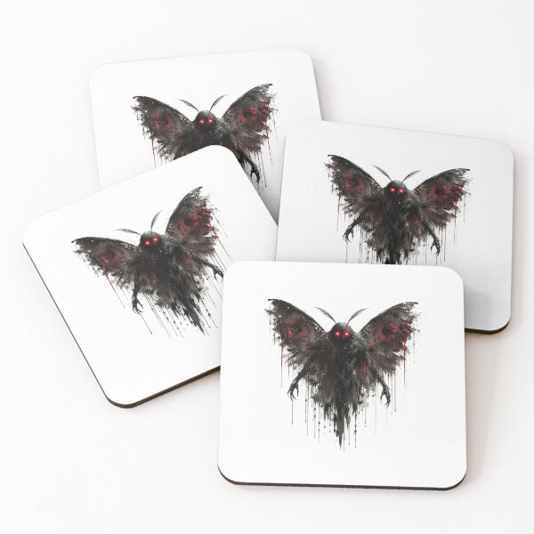 Item preview, Mothman: The Omen of Shadows designed and sold by Botanica Obscura.