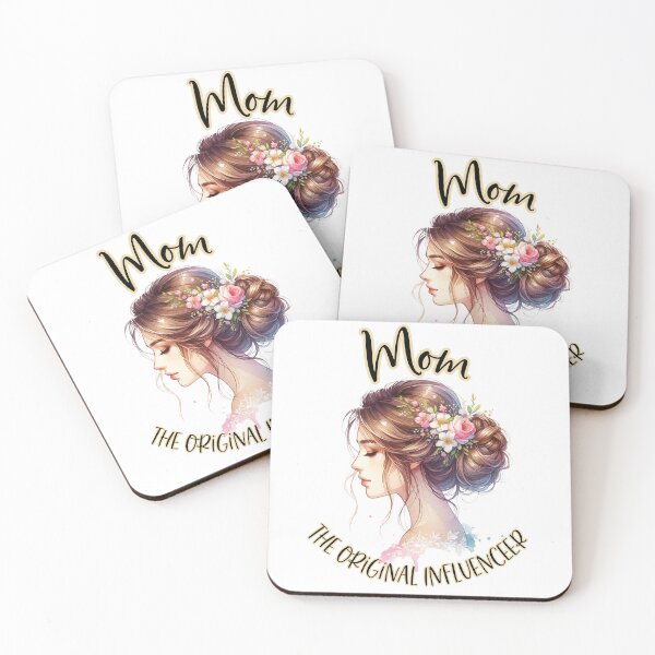 Item preview, Floral Mom the Original Influencer Gift Design designed and sold by Studio SoulShine.