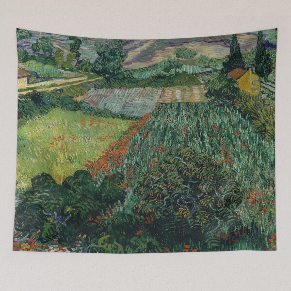 Item preview, Field with Poppies Vincent van Gogh designed and sold by Glimmersmith.