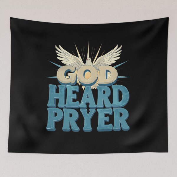 Item preview, God Heard My Prayer Christian T-Shirt | Faith Dove Religious Testimony Gift designed and sold by EvolusionPro.