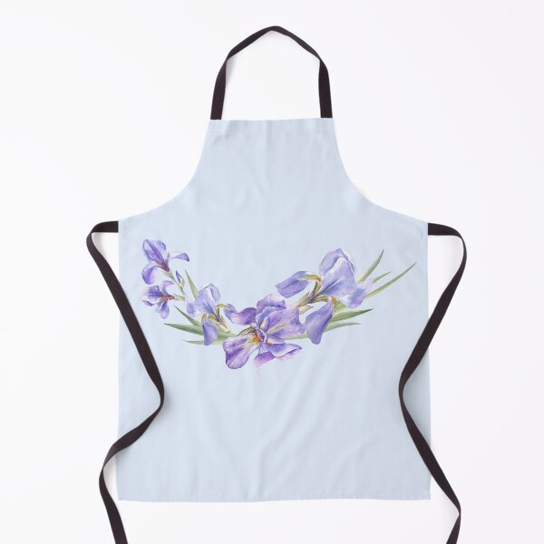 Item preview, Beautiful Watercolor Irises designed and sold by Flowersforbear.