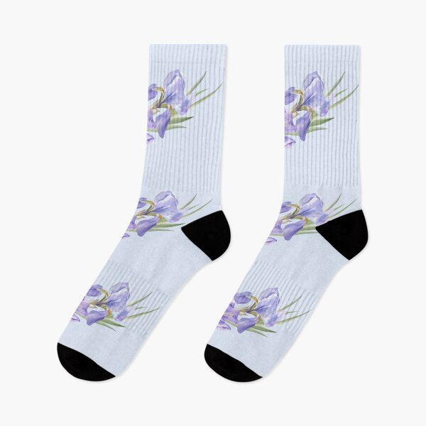 Item preview, Beautiful Watercolor Irises designed and sold by Flowersforbear.