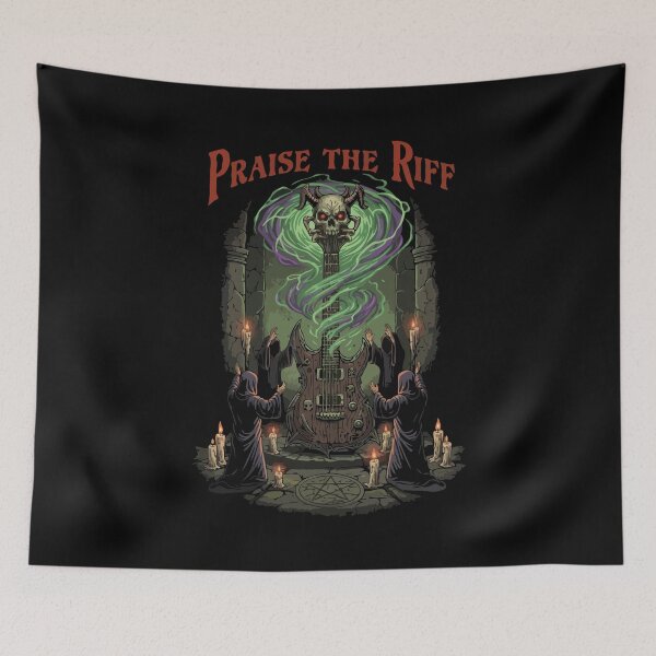 Item preview, Riff Ritual Praise The Riff designed and sold by Gkinoki.