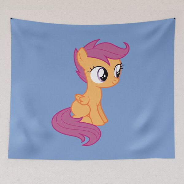 Item preview, My Little Pony; Scootaloo; Blue designed and sold by Marco Bottiglieri.