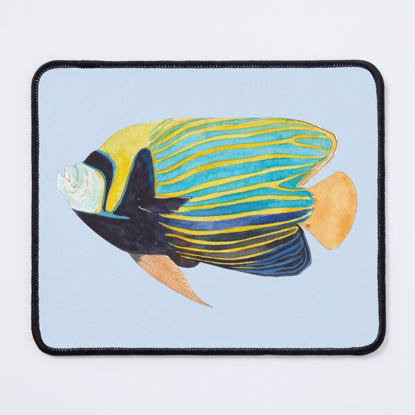 Item preview, EMPEROR ANGELFISH-Pomacanthus imperator designed and sold by BEATRIZ ABAITUA.