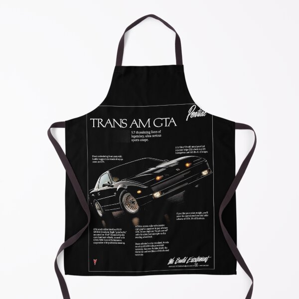 Item preview, Pontiac Trans Am GTA – Black 80s Performance Coupe Poster Art designed and sold by Stinky Lincy's Apparel Company.